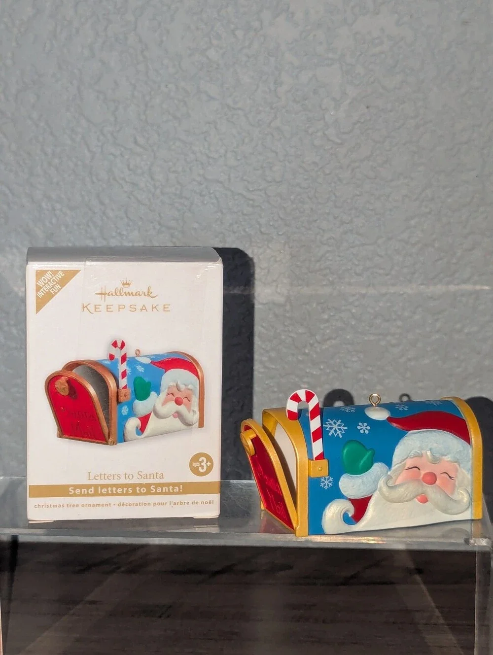 2011 Hallmark Keepsake Interactive Letters to Santa Mailbox Ornament